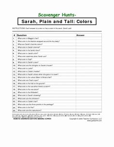 Sarah Plain and Tall Worksheet Lovely 1000 Images About Sarah Plain and Tall On Pinterest