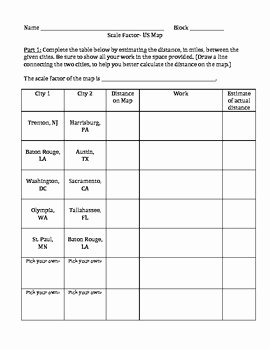 Scale Factor Worksheet 7th Grade Fresh Scale Factor Lab by Sammi Kamin
