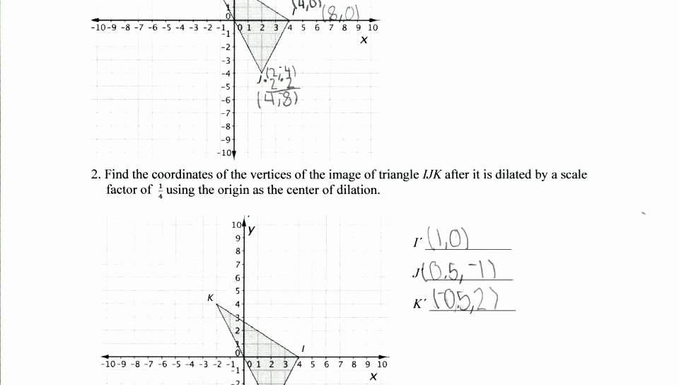 50 Scale Factor Worksheet With Answers