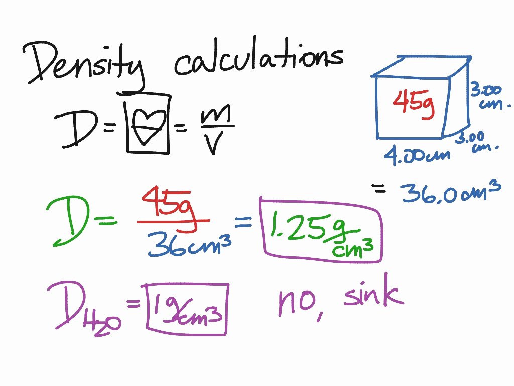 Science 8 Density Calculations Worksheet Unique Showme Science 8 Density Calculations Worksheet