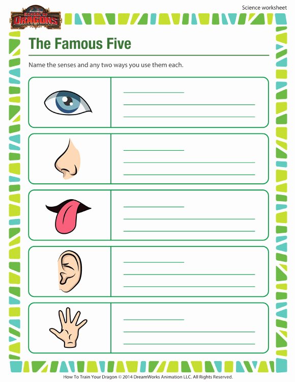 Science Worksheet for 1st Grade Awesome the Famous Five Worksheet Resources for 1st Grade Kids sod