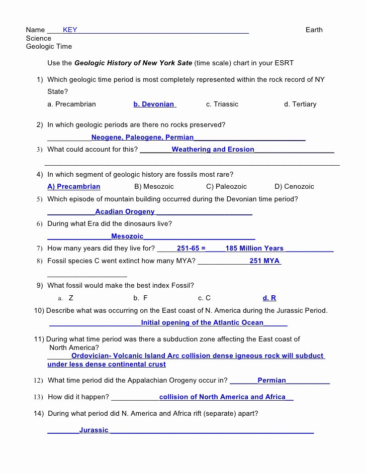 Science World Worksheet Answers Luxury Geo History Review Sheet Answers