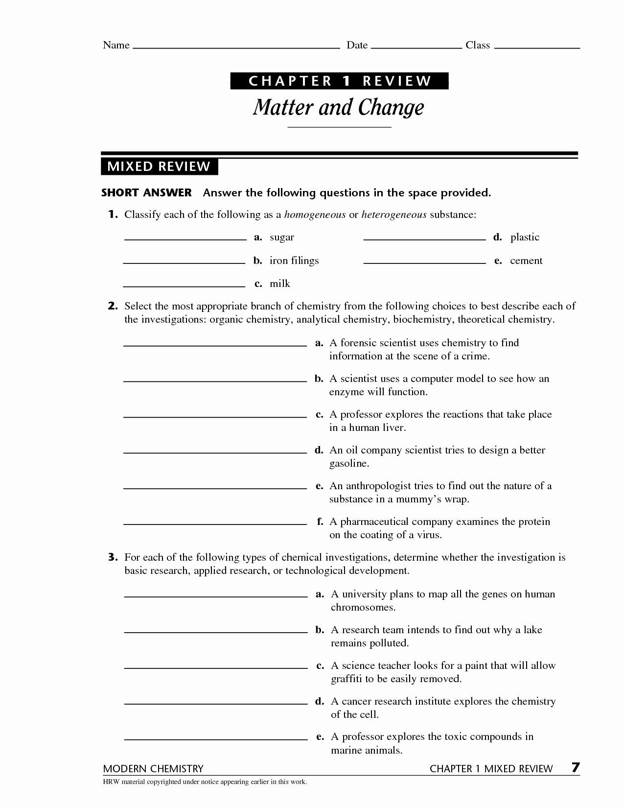 Science World Worksheet Answers New 9 Best Of Holt Biology Worksheets and Answers