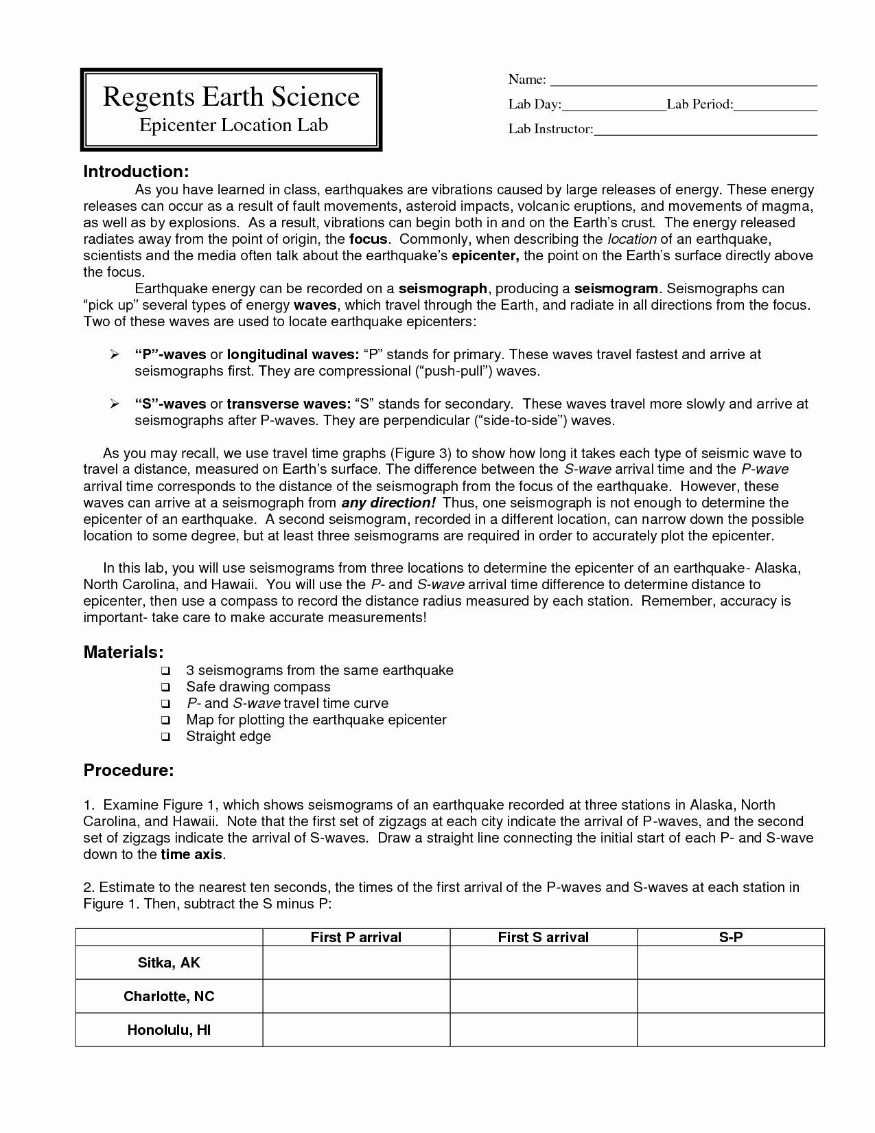 Science World Worksheet Answers Unique 17 Best Of Middle School Earth Science Worksheets