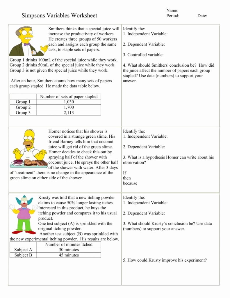 50 Scientific Method Review Worksheet Answers Chessmuseum Template Library