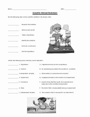 Scientific Method Steps Worksheet Elegant Scientific Method Worksheet Name Date Scientific