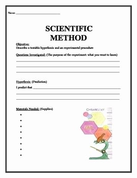 Scientific Method Worksheet 4th Grade Fresh 17 Best Images About Scientific Method On Pinterest