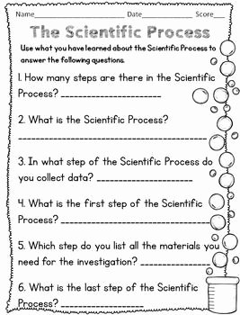 Scientific Method Worksheet 4th Grade New Scientific Method Worksheets Activity Notebook