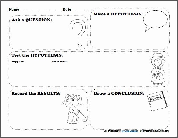 Scientific Method Worksheet 5th Grade Inspirational Scientific Method Worksheets 5th Grade the Best Worksheets