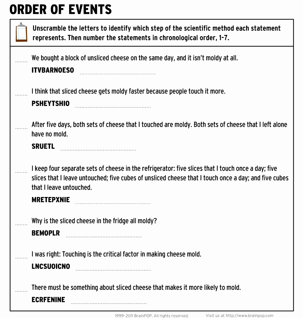 50 Scientific Method Worksheet Answers