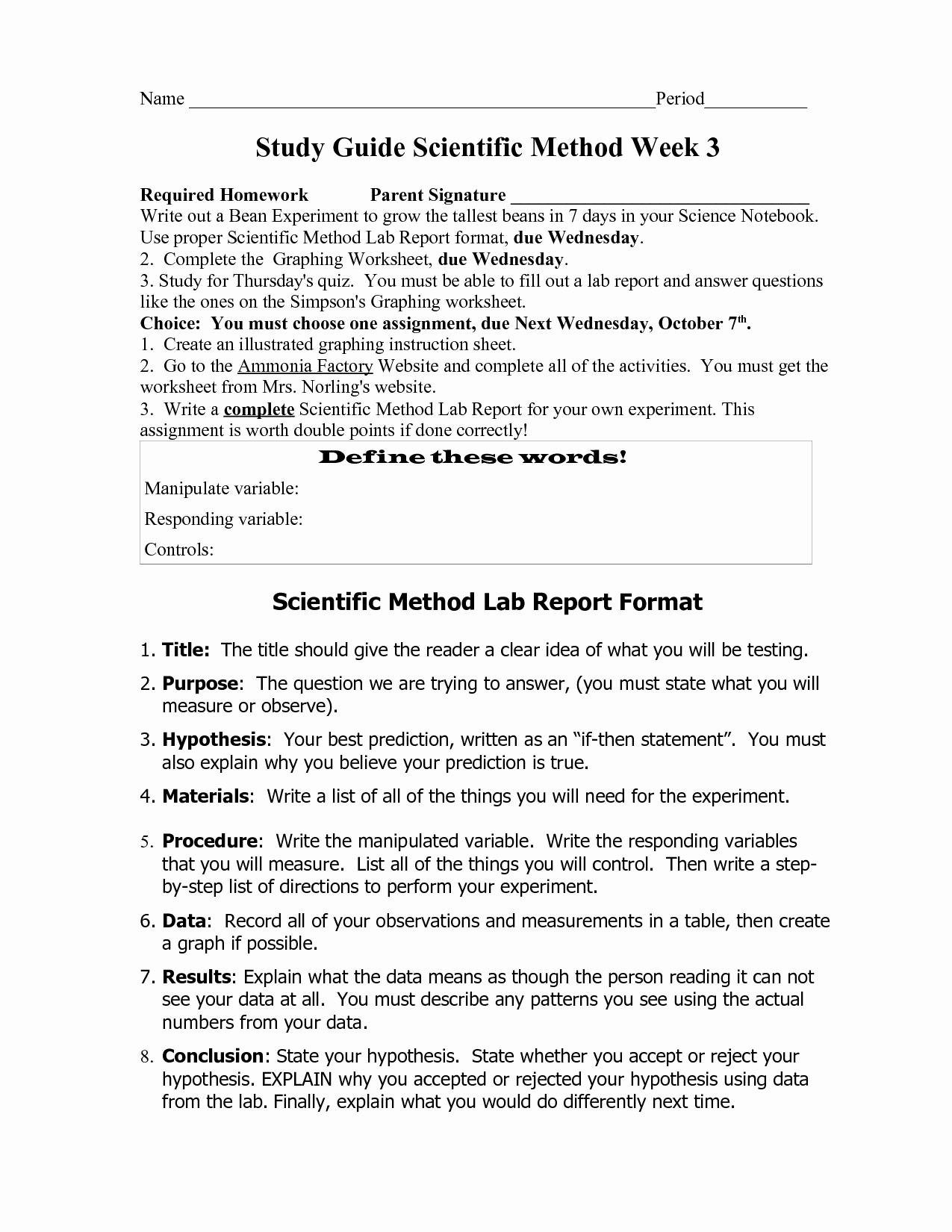 Scientific Method Worksheet Middle School Inspirational 17 Best Of Middle School Science Worksheets Pdf