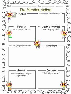 Scientific Method Worksheet Middle School Lovely Scientific Method Worksheet Homeschool Ideas