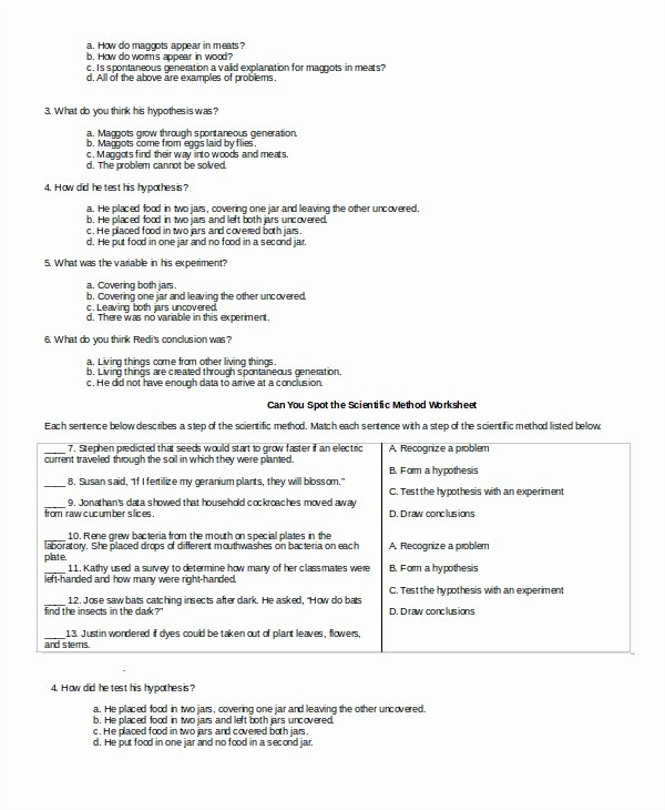 Scientific Method Worksheet Pdf Best Of Sample Scientific Method Worksheet 8 Free Documents