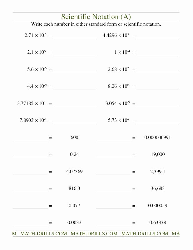 Scientific Notation Worksheet 8th Grade Unique 103 Best Images About the Number System On Pinterest