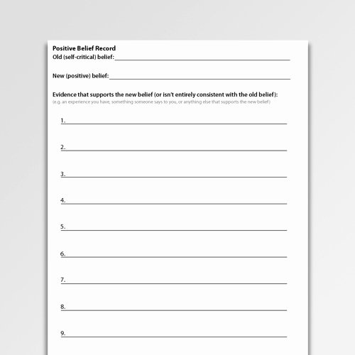 Self Esteem Worksheet for Adults Beautiful 30 Self Esteem Worksheets to Print