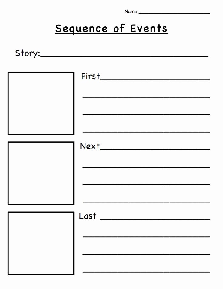 Sequence Of events Worksheet Unique 25 Best Ideas About Sequence events On Pinterest