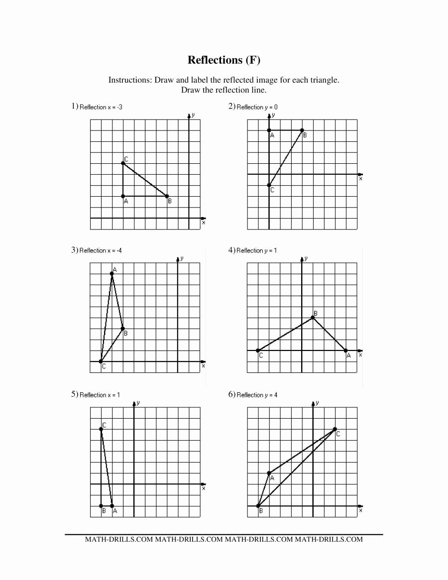 Sequence Of Transformations Worksheet Beautiful Reflections Old Version Ff Geometry Worksheet