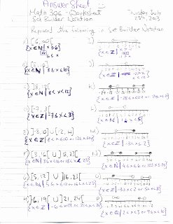 Set Builder Notation Worksheet Unique Gyles Summer Math 2013 July 2013