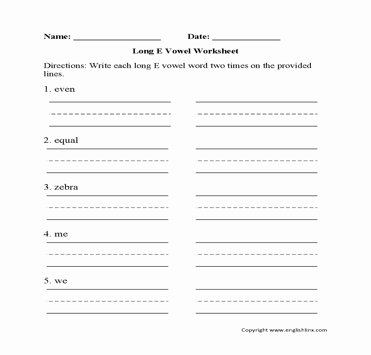 Short and Long Vowels Worksheet Awesome Vowel Worksheets