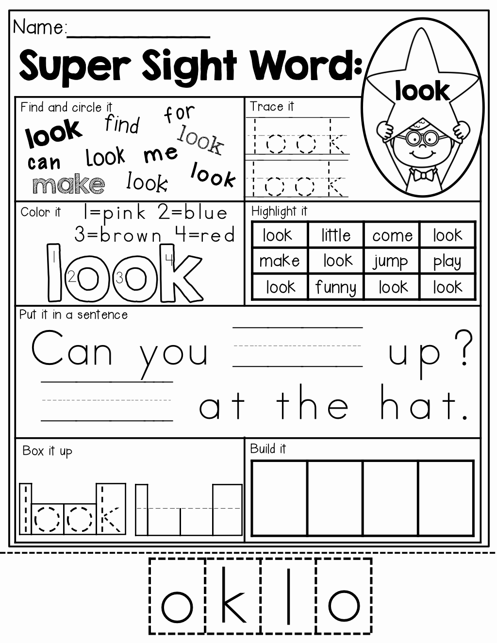 Sight Words Worksheet for Kindergarten Elegant Sight Word Practice 7 Different Ways to Practice Each