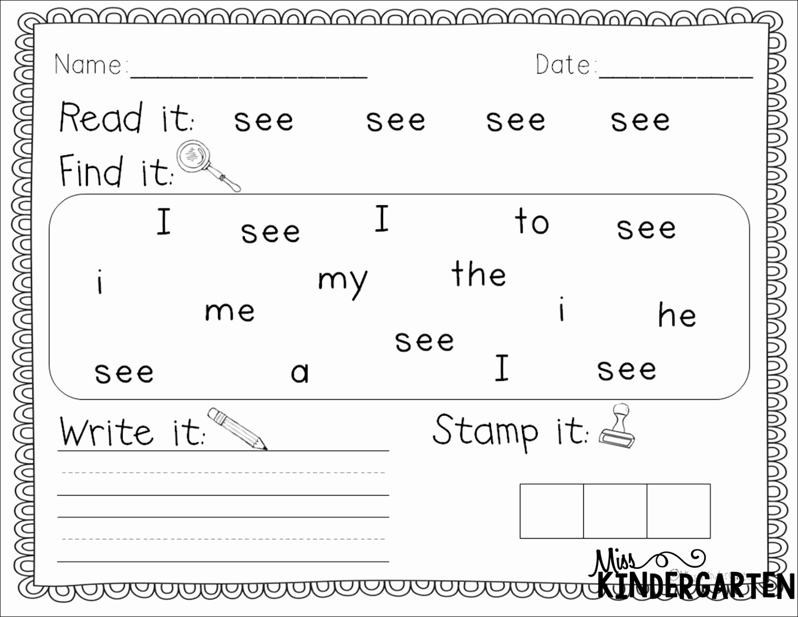 Sight Words Worksheet for Kindergarten Luxury 16 Best Of Spring Worksheets Games Rhyming Poems