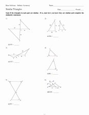 Similar Figures Worksheet Answer Key Beautiful Kuta software Infinite Geometry Similar Triangles