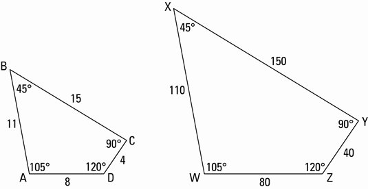 Similar Polygons Worksheet Answers Beautiful How to Identify and Name Similar Polygons Dummies