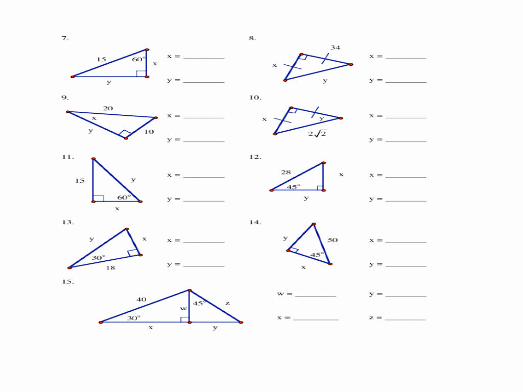 Similar Right Triangles Worksheet Best Of Right Triangle Similarity Worksheet the Best Worksheets