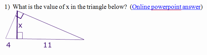 Similar Right Triangles Worksheet Inspirational Right Similar Triangles Worksheet and Answer Key