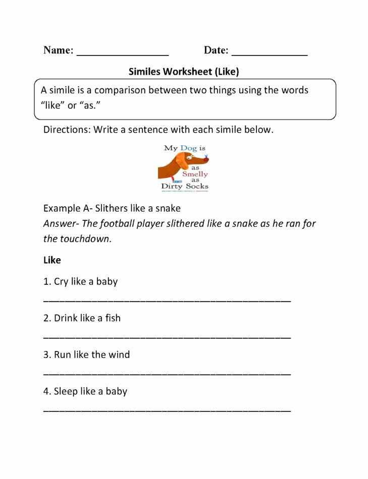 50-simile-metaphor-personification-worksheet