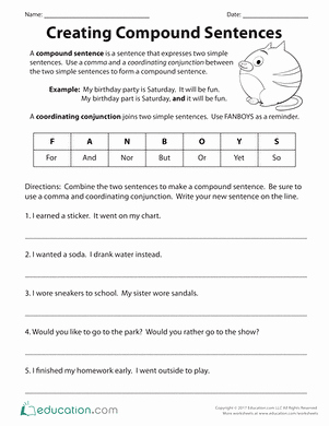 Simple Compound Complex Sentences Worksheet Luxury 3rd Grade Punctuation Worksheets &amp; Free Printables