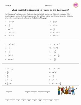 Simplify Exponential Expressions Worksheet New Simplifying Exponential Expressions Laws Of Exponents