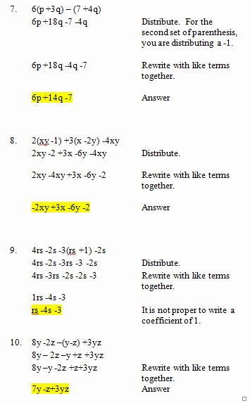Simplifying Algebraic Expressions Worksheet Answers Awesome How to Remember Algebra Simplifying and Expanding