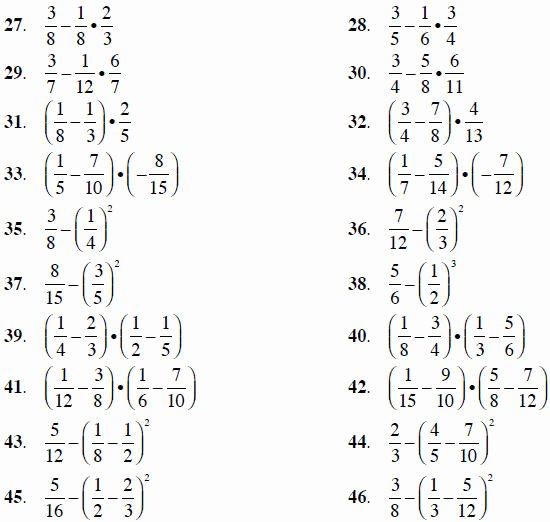 Simplifying Complex Fractions Worksheet Best Of Plex Fractions Worksheets Practice with Plex