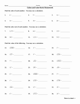 Simplifying Cube Roots Worksheet Best Of Simplifying Cube Roots Worksheet the Best Worksheets Image