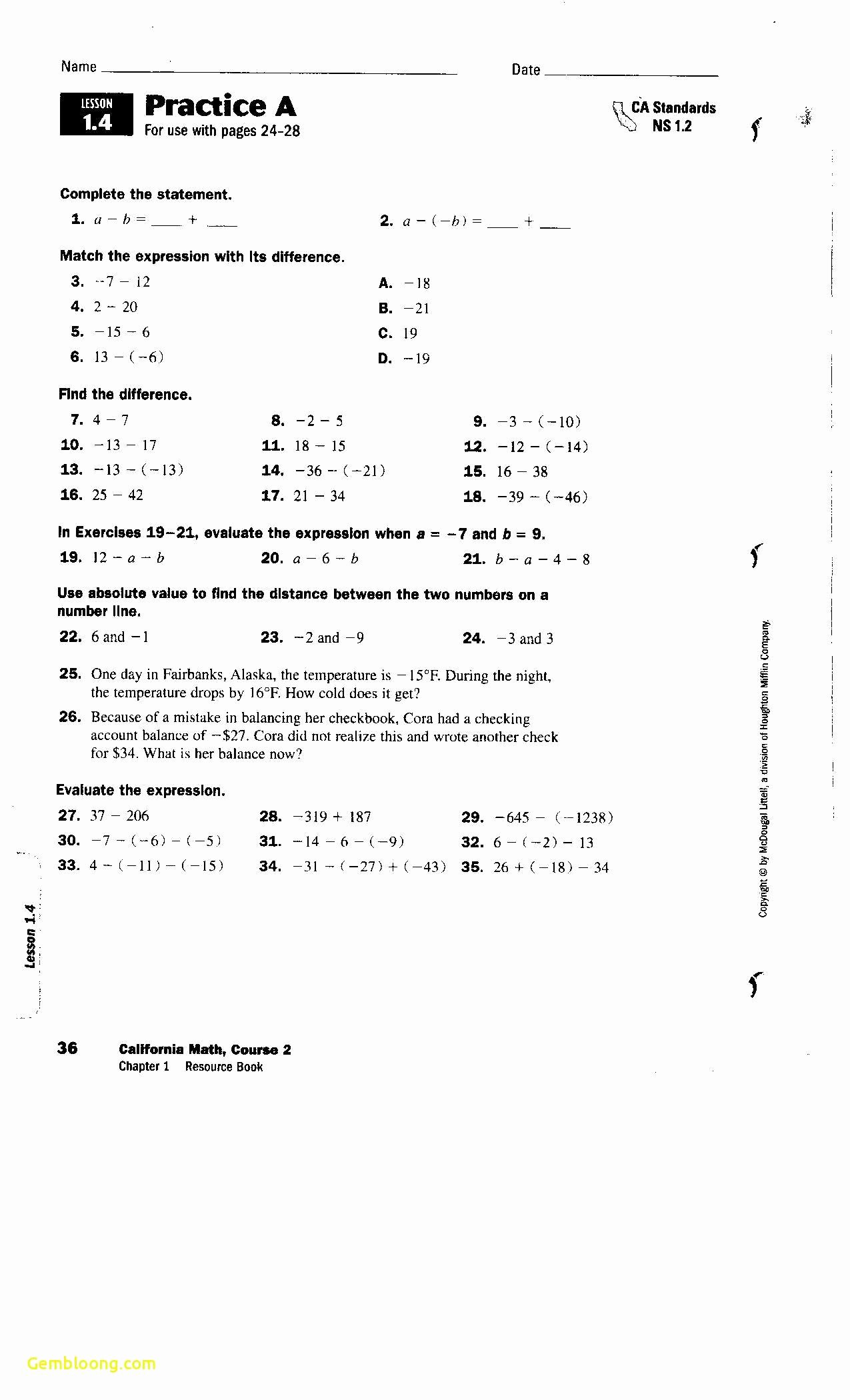 Simplifying Radicals Worksheet Algebra 1 Luxury Radicals and Rational Exponents Worksheet Answers