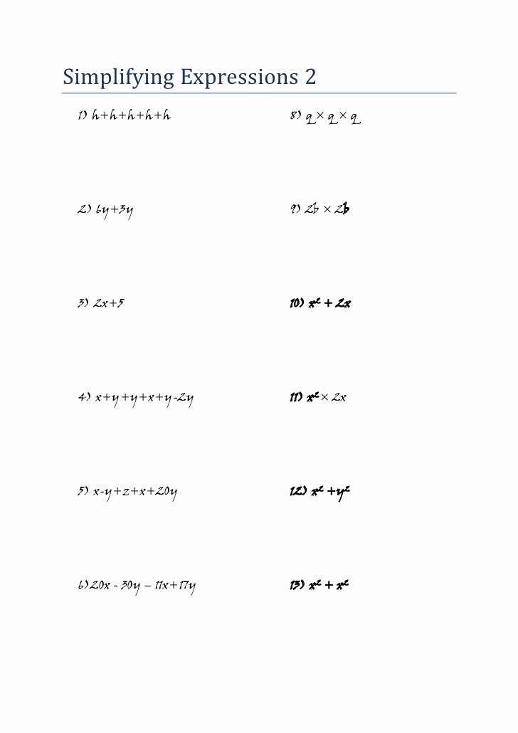 Simplifying Radicals Worksheet Algebra 2 Beautiful Mathematics Algebra Worksheet Simplifying