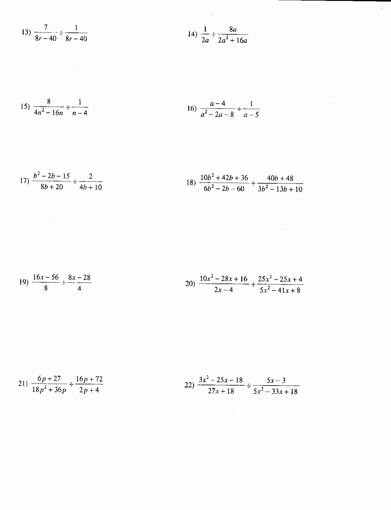 50 Simplifying Rational Exponents Worksheet | Chessmuseum Template Library