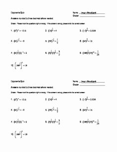 Simplifying Rational Exponents Worksheet Unique Algebra 2 Faceing Math Math Pinterest