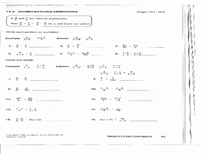 Simplifying Rational Expressions Worksheet Answers Inspirational Simplifying Rational Expressions 10th 11th Grade