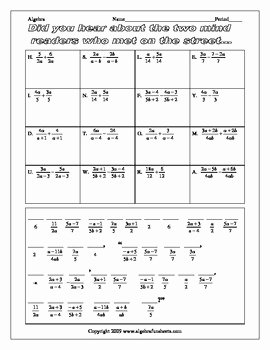 Simplifying Rational Expressions Worksheet Lovely Rational Expressions and Equations solving Graphing