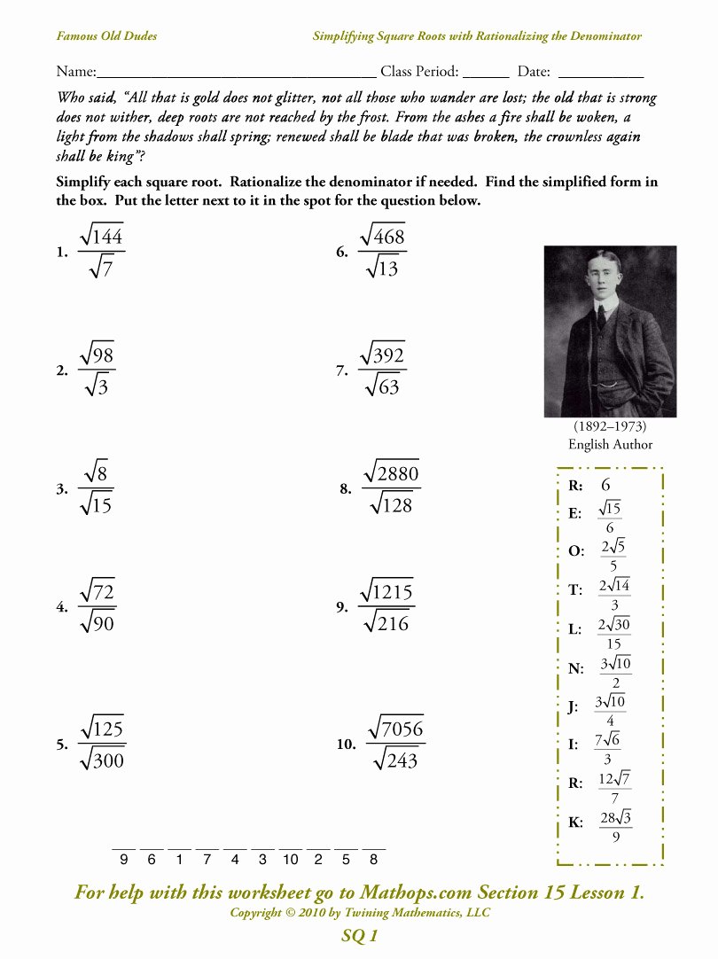 Simplifying Square Roots Worksheet Answers New Weighted Averages Introduction and Weighted Grades Mathops