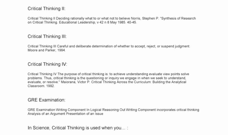 Skills Worksheet Critical Thinking Analogies Lovely Awesome Critical Thinking English Esl Worksheets which