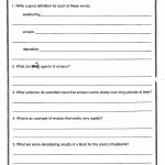 Soil formation Worksheet Answers Lovely Free Printable Reading Prehension Worksheets for