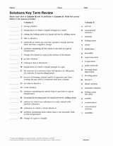 Solutions Colloids and Suspensions Worksheet New Physical Science solutions Key Term Review Printable 6th