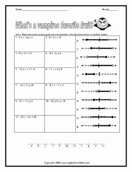Solving Compound Inequalities Worksheet Beautiful solving E Step Pound Inequalities Worksheet and by