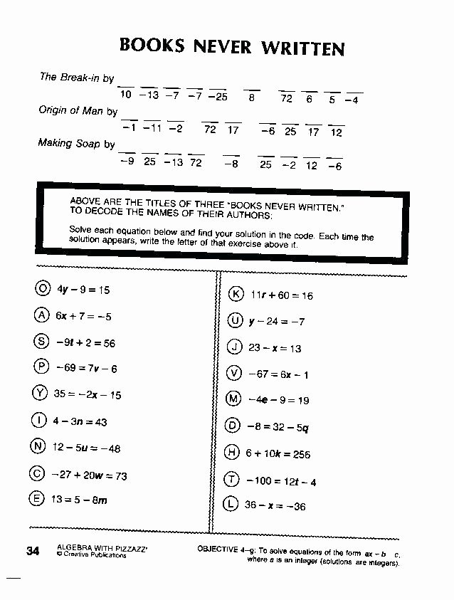 Solving Equations Review Worksheet Luxury solving Equations Review Pdf Tessshebaylo