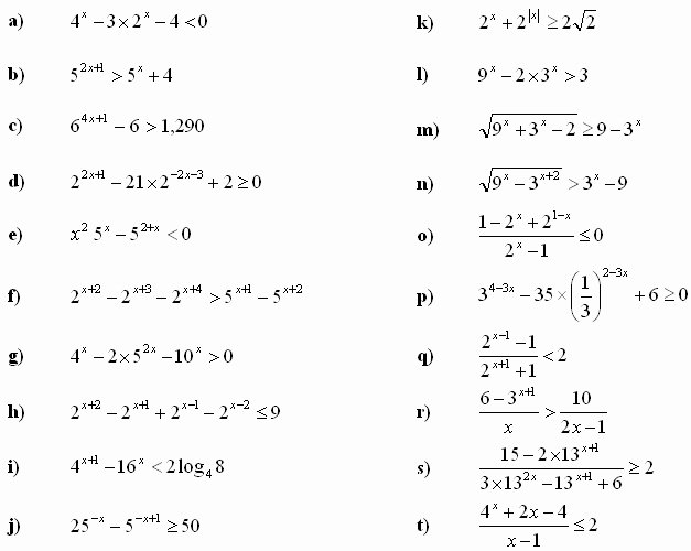 Solving Exponential Equations Worksheet New solving Exponential Equations Worksheet