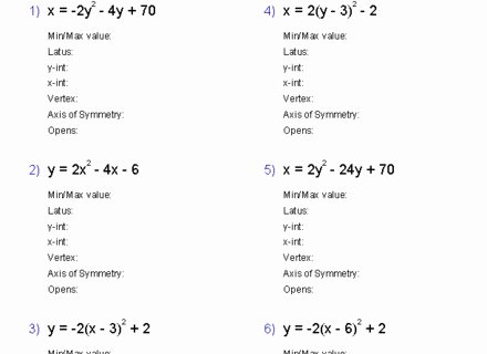 Solving Quadratic Inequalities Worksheet Elegant Quadratic Inequalities solving Quadratic Inequalities
