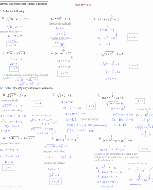 Solving Radical Equations Worksheet Awesome Mogenk Worksheet